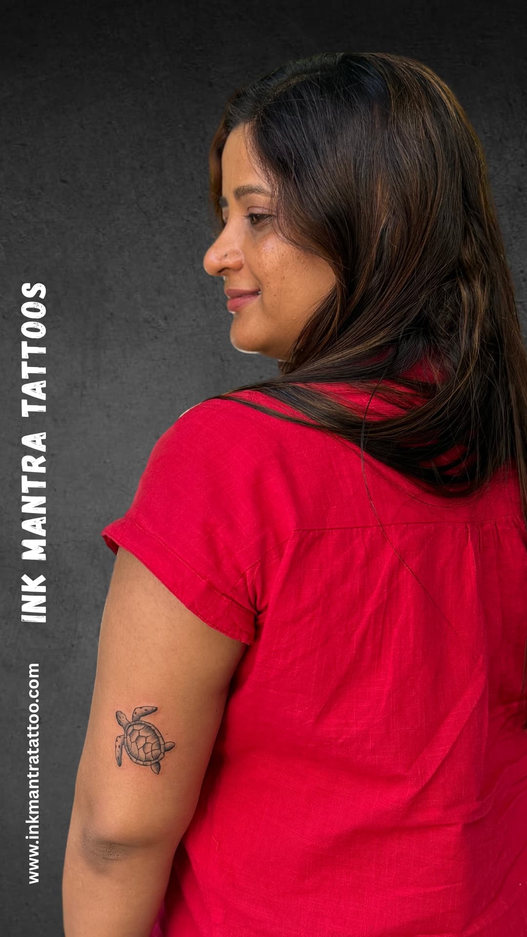 Happy Tattoo Client