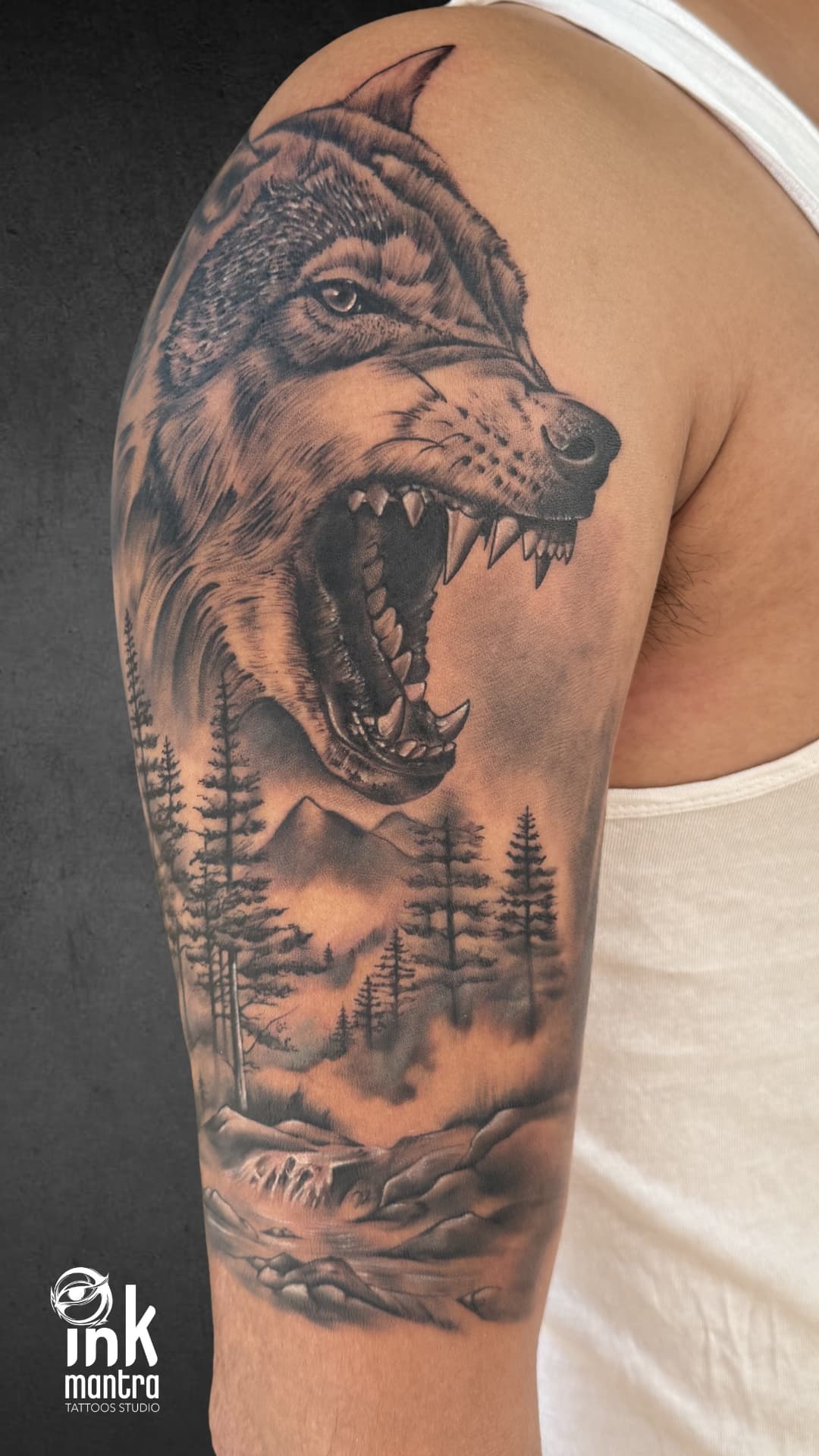 Pet and wild animal tattoo design