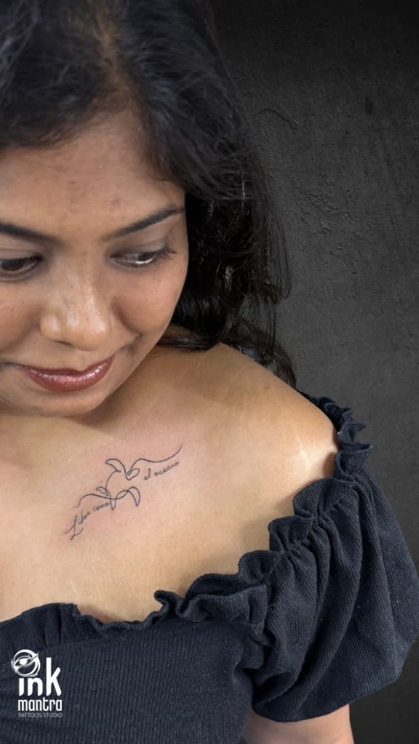 Collar Bone Tattoo Ideas - Image 6