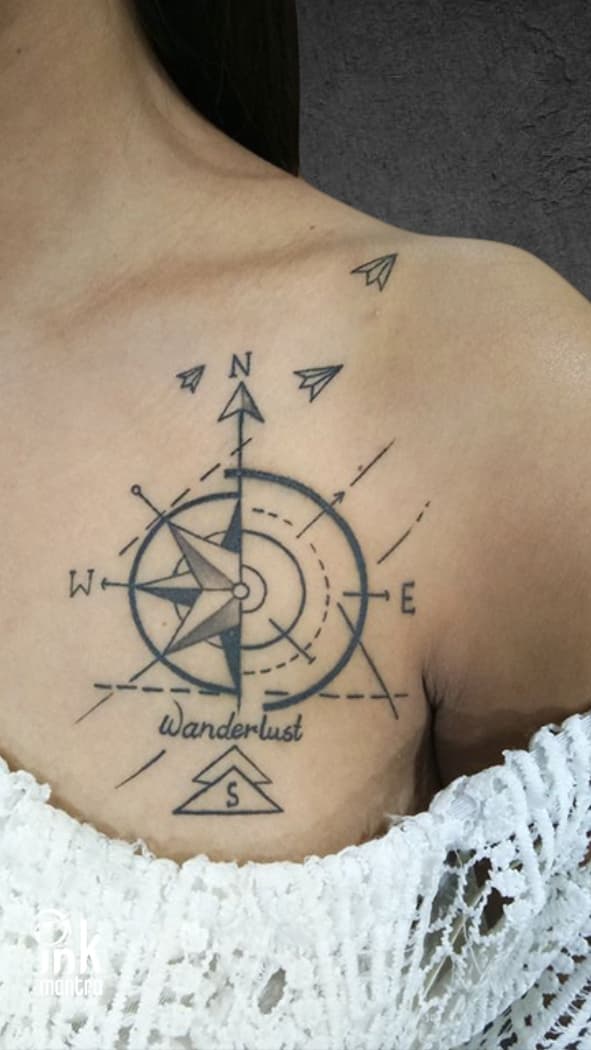 Collar Bone Tattoo Ideas - Image 4