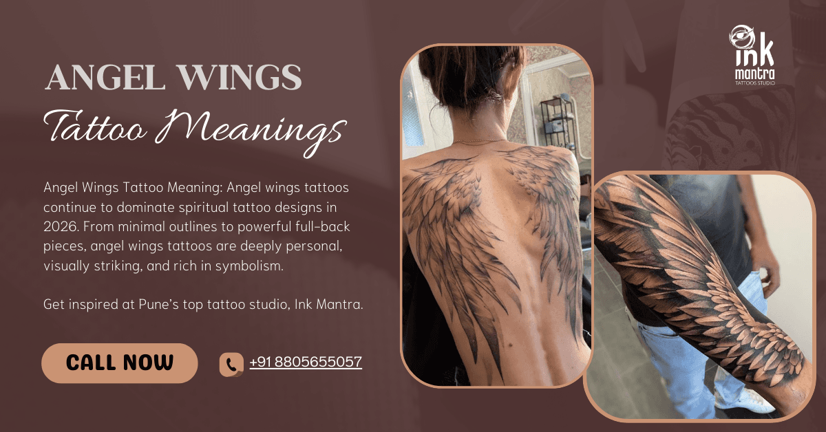 Angel Wings Tattoo Meaning: Symbolism, Placement & Design Ideas (2026 Guide)
