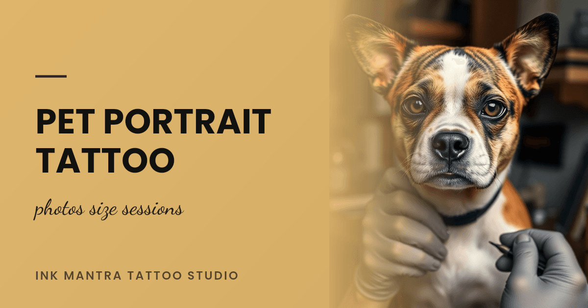 Planning a Pet Portrait Tattoo in Kothrud: Photos, Size, and Session Guide