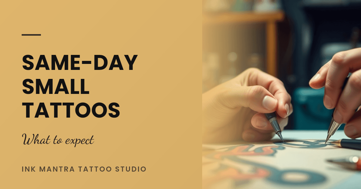 Same‑day small tattoos in Baner this October: what we can do and how it works