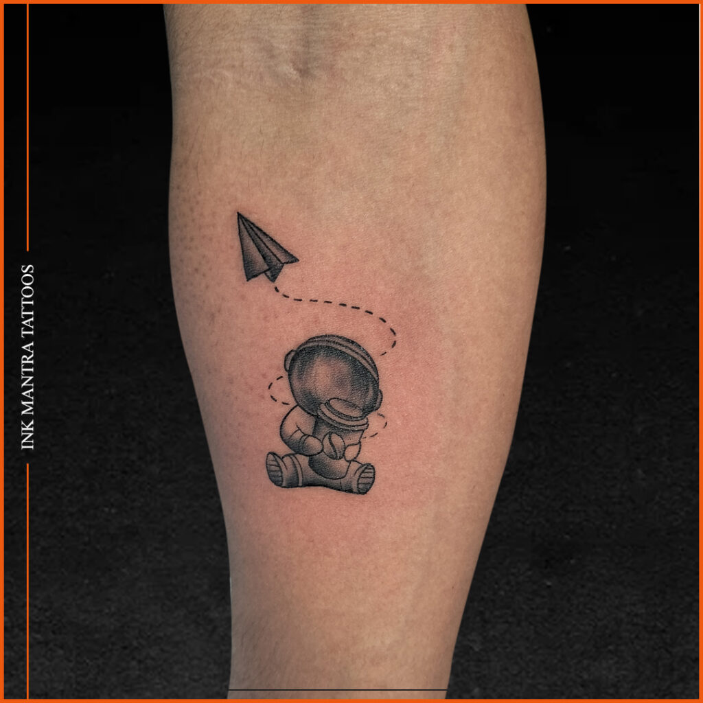 Astronaut tattoo by Ink Mantra Tattoo