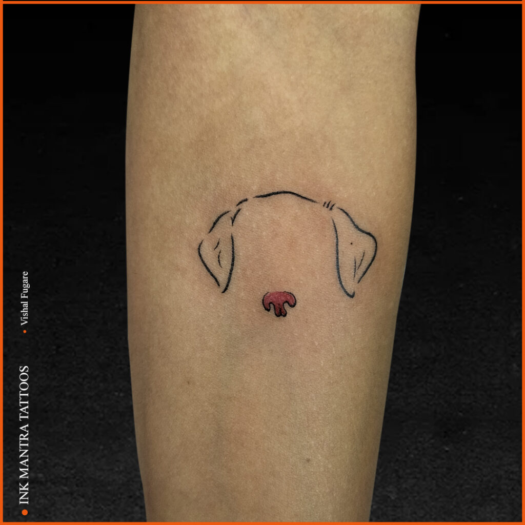 dog tattoo