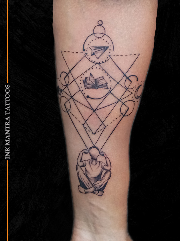 Minimalist Tattoo by Ink Mantra