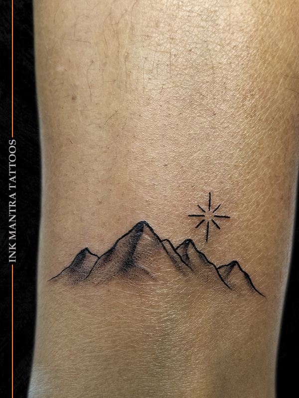 Minimalist Tattoo by Ink Mantra