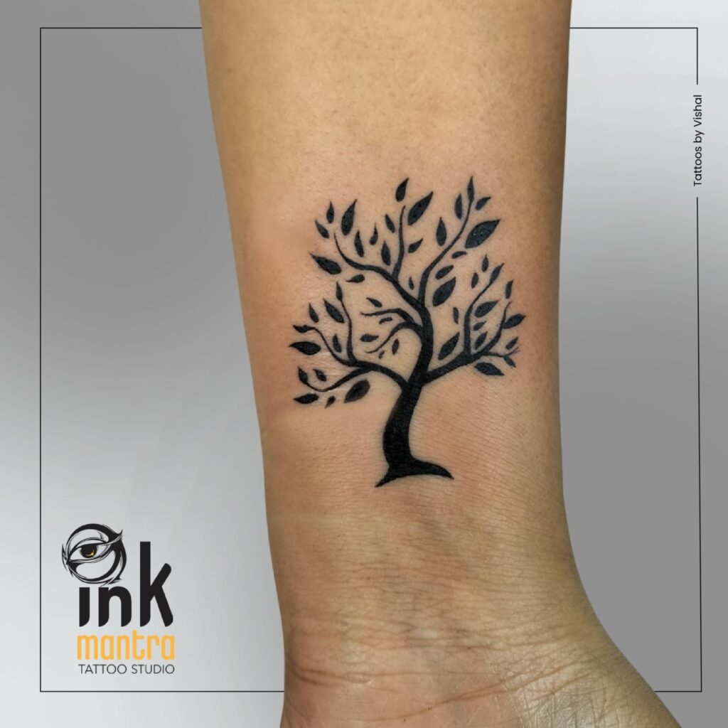 Minimalist Tattoo by Ink Mantra