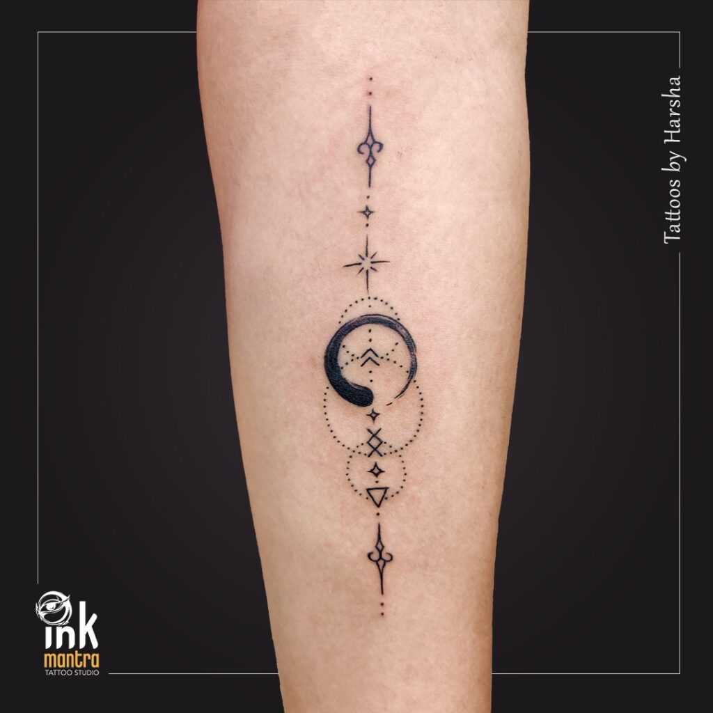 Minimalist Tattoo by Ink Mantra