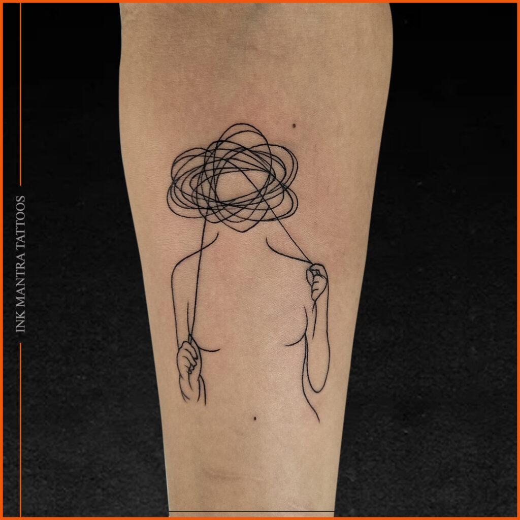 Minimalist Tattoo by Ink Mantra