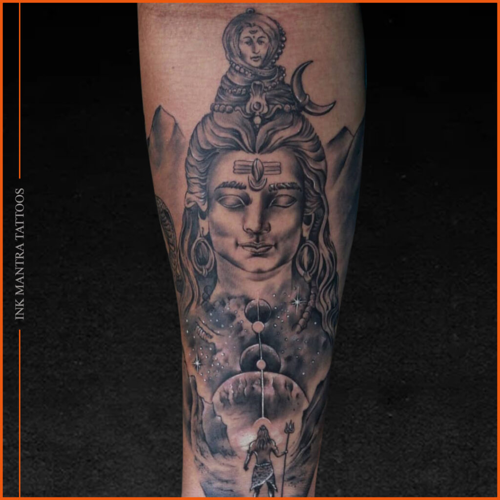 Shiva Religous Tattoo