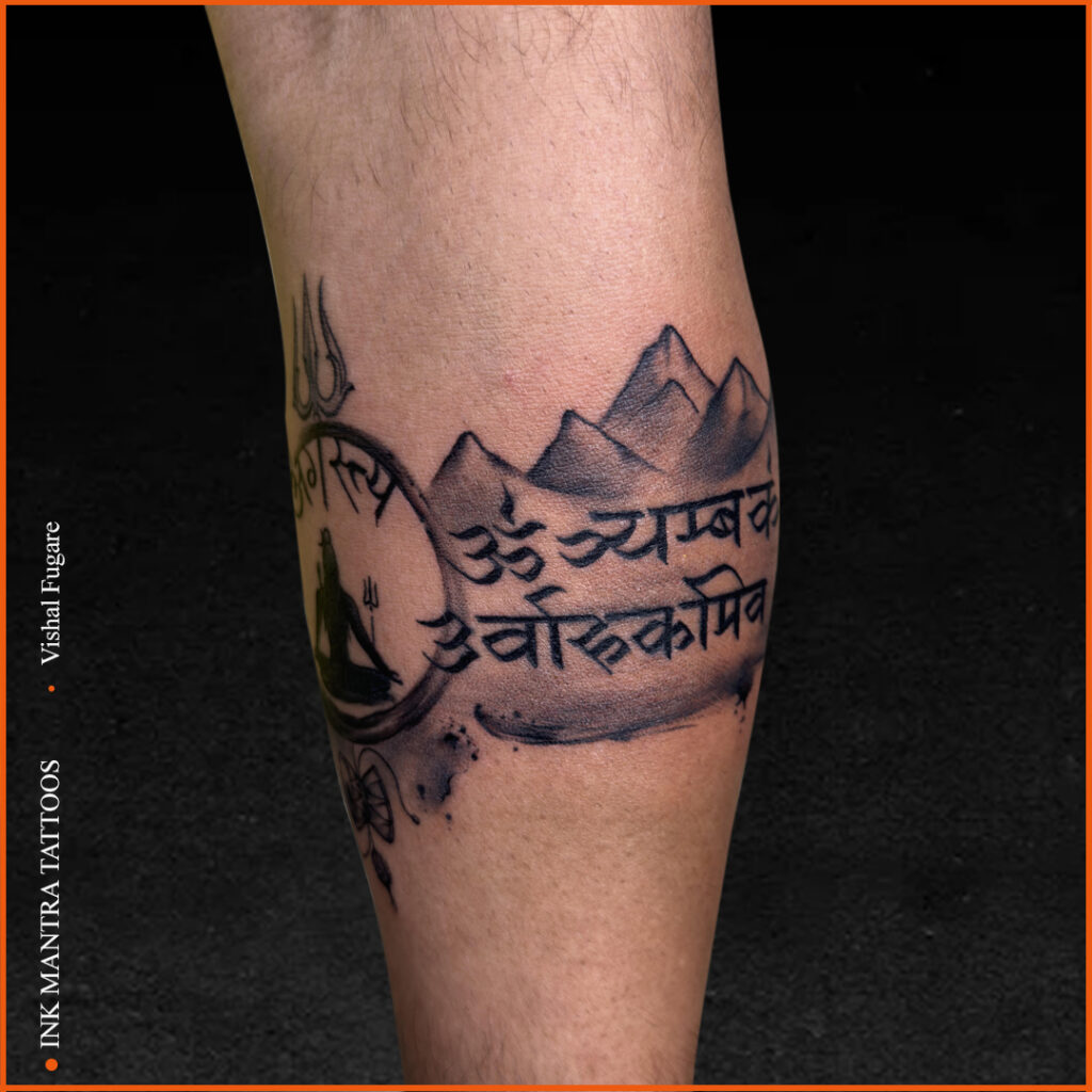 lord shiva religous tattoo