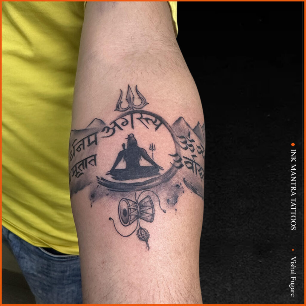 lordshiva religous Tattoo