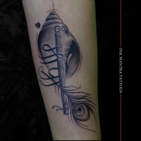 Lord Krishana Tattoo By Ink Mantra Tattoos