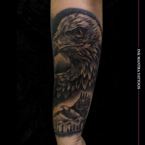 Eagle Tattoo By Ink Mantra Tattoos