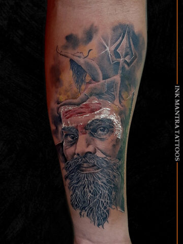 Aghori Tattoo By Ink Mantra Tattoo Shop Pune - Ink Mantra Tattoo Studio