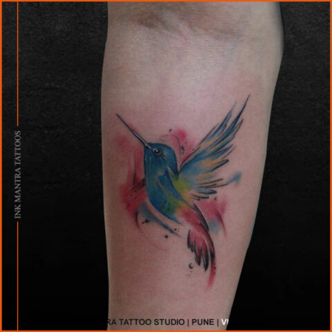 Color Bird Tattoo By Ink Mantra Tattoos 1024X1024 - Ink Mantra Tattoo Studio