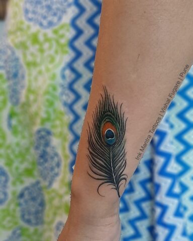 Peacock Feather Tattoo 819X1024 - Ink Mantra Tattoo Studio